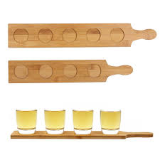 Make your happy hour even happier by serving beer in fun innovative wooden beer accessories. Wooden Beer Holder Beer Flight Tasting Serving Paddle Beer Tray Cup Tray Beer Holder Wish