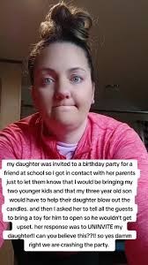 Pretty Lady Invite to Daughters Birthdsy