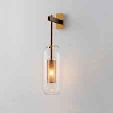 Our living room wall lights or bedroom wall lights are ideal for instilling your environment. Chiswick Capsule Glass Wall Sconce 3 Heights