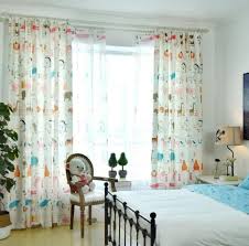 The curtains are made of 100 percent polyester and include a set of silver grommets that make it easy to slide the curtains right onto the rods. Cartoon Alphabet Lion Animal Curtains For Kids Bedroom Cute Colorful Kids Room Curtains Kids Curtains Baby Room Curtains