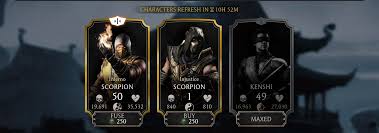 Unlocking feats of strength also boosts stats for characters! Which Scorpion Is Worth It Inferno Is Already At V Fusion Mkxmobile
