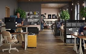 Ikea Business Helps Express Your Company S Culture With Bright And Basic Office Accessories Like Desk Organiers Inserts Shared Office Shared Office Space Ikea