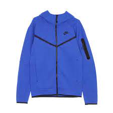 Nike Felpa leggera cappuccio zip uomo sportswear tech fleece hoodie...