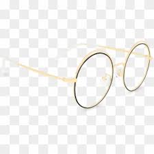 Oversized square sunglasses for men women pilot shades gold frame retro glasses. Corner View Of Slayer Gold Round Glasses Made From Metal Clipart 5060887 Pikpng