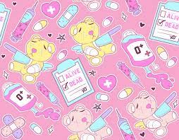 Customize your desktop, mobile phone and tablet with our wide variety of cool and interesting kawaii wallpapers in just a few clicks! Yami Kawaii Creepy Cute Bears On Pink Throw Pillow By Frostedsosweet Cover 16 X 16 With Pillow Insert Indoor Creepy Cute Kawaii Quotes Yami Kawaii