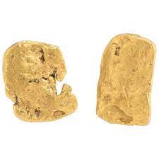 Check spelling or type a new query. Natural Gold Nugget Earrings 24k Organic Stud Estate Fine Jewelry Heirloom 14k At 1stdibs