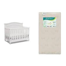 Simmons Kids Convertible Naturally Mattress Convertible Crib Cribs Toddler Mattress