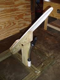 Fleshing Beam Stand Trapperman Forums Tanning Deer Hide Beams Animal Hide