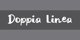 Doppia Linea | Font Zillion