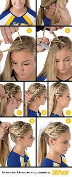 Pin By Kosr Kosry On Hair Hair Styles Cheer Hair Sports Hairstyles