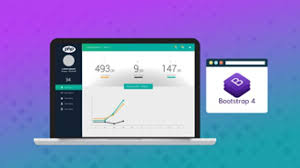 create a php admin dashboard template with bootstrap 4