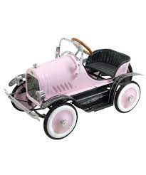 Pink Deluxe Roadster Pedal Ride On Pedal Cars Ride On Toys Pink Pedal Car