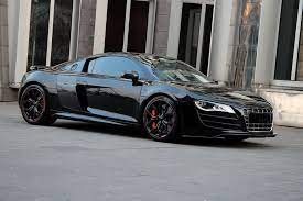 It's finished in panther black with carbon fiber trim, red wheels, and a red interior. 2011 Audi R8 V10 Hyper Black Edition By Anderson Germany Top Speed