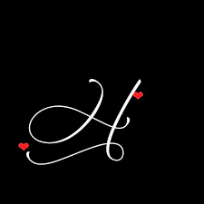 A to z awesome black heart letter love alphabet dpz wallpapers. Pin Page