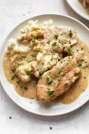 Place the pork chops in a casserole dish. Easy Crock Pot Pork Chops The Recipe Critic