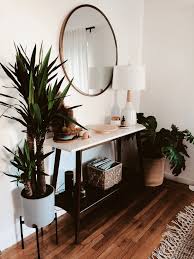 Boho Mid Century Modern Vibes Bohostyle Apartementtherapy Allmodern Apartmentdecor D Entryway Table Modern Entryway Table Decor Modern Boho Living Room