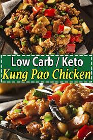 Keto Kung Pao Chicken Low Carb Chinese Kung Pao Chicken Recipe Healthy Low Carb Recipes Low Carb Diet Recipes Easy Healthy Recipes