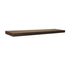 12 Depth Floating Shelves Espresso Wall Shelf Display 36 L X 12 D 2 T