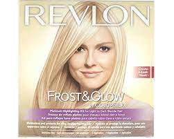 Revlon Frost Glow By Colorsilk Salon Highlighting Kit Ammonia Free Blond Hair Blonde Hair At Home Dark Blonde Hair Dyed Blonde Hair