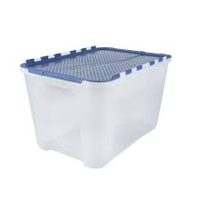 A latching lid offers a greater level of security, ensuring the lid and contents aren't dislodged when moving bins around. The 6 Best Plastic Storage Bins Of 2021