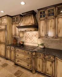 Old World Country Kitchen Finishes Rustic Kitchen Cabinets Rustic Kitchen Design Rustic Kitchen Decor