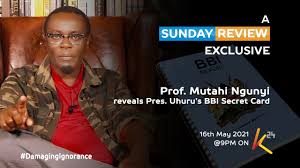 University of helsinki in not much is known about mutahi ngunyi other family members and he has not shared photos of them including his wife. K24 Tv Prof Mutahi Ngunyi Reveals President Uhuru S Bbi Facebook
