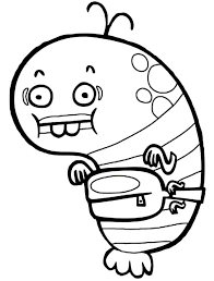 Parents can teach the water world but also train their children imagination about the water creature which can be expressed by coloring the pictures. Jumbo Shrimp From Fish Hooks Coloring Page Coloring Sun