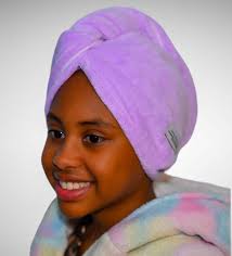 Bamboo Cotton Hair Towel Wrap Hair Drying T Shirt Plopping Turban Towel  Gift for Wife Mother Daughter