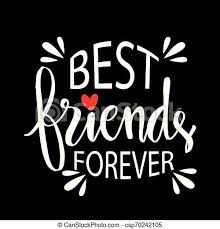 Maybe you would like to learn more about one of these? Best Friends Forever Hand Lettering Canstock