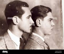Tom Lyle, with his 14 year old son, Tom Lyle Williams Jr. in 1926 Stock  Photo