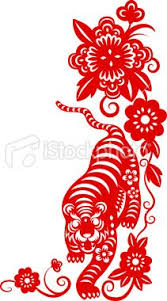 Feb 14 Is The New Year In Chinese Calendar Year Of Tiger New Year Art Paper Art Exhibit Design Inspiration