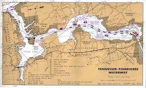 Tombigbee Waterway Charts Pickwick Landing State Park