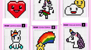 La feuille peut être utilisée pour écrire une lettre de. Le Monde Des Licornes En Pixel Art Un Jour Un Jeu