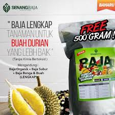 About press copyright contact us creators advertise developers terms privacy policy & safety how youtube works test new features press copyright contact us creators. Baja Sb Khas Pokok Durian 3in1 Subur Organik Bunga Buah Banyak Dan Besarkan Buah 1000gram Free 500gram Shopee Malaysia