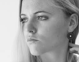 Shweshwe Diamond Earrings