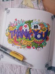 Doodle Ucapan Happy Birthday Happy Easter Dan Thank You Coretan Seni Doodle Doodle