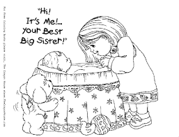 A little brother is helping her little sister. Pin On Craft Room Images B W