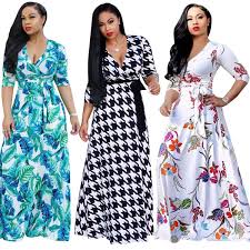 13 4 Women Summer V Neck Short Sleeve Floral Casual Beach Long Maxi Dress Sundress Ebay Fashion Long Maxi Dress Dresses Maxi Dress