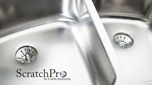 You can cover minor scratches with a gray or black sharpie marker. How To Repair And Polish Stainless Steel Sinks With Scratch Pro Youtube