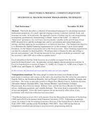 Browse our listings to find jobs in germany for expats, including jobs for english speakers or those in your native language. Pdf Multiannual Macroeconomic Programming Techniques Draft