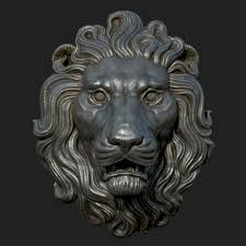 Lion Head Sculpture 3d Print Model Sculpture Lion Sculpture Anatomy Sculpture