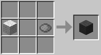 Though gray sheep naturally occur for gathering gray wool, gray dye can be crafted only by mixing 1 ink sac and 1 bonemeal, yielding 2 gray. Minecraft Crafting Guide