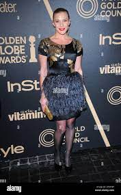 Katee Sackhoff. 27 November 2012, West Hollywood, California. The Hollywood  Foreign Press Association (HFPA) and InStyle celebrate the 2013 Golden  Globe Awards season at Cecconiâ€™s. Photo Credit: Giulio Marcocchi/Sipa USA  Stock Photo -