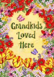 Custom Decor Flag Grandkids Loved Here Flag Decor Grandkids Grandchildren