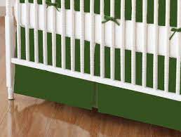 Going green crib bedding 4 pcs rail guards sheet skirt, custom nursery bedding custom baby bedding nursery design, amazon com carousel designs light lime cactus crib skirt. Crib Skirt Flannel Olive Green Crib Skirts Sheets Sheetworld