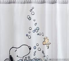 Peanuts Shower Curtain Shower Curtain Kids Shower Curtain Curtains