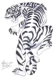 White Tiger By Aidan8500 Deviantart Com On Deviantart White Tiger Tattoo Tiger Tattoo White Tiger