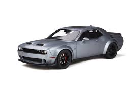 With competitors closing in on the hellcat's power, dodge fires back with the 2018 dodge challenger srt hellcat widebody, a better handling version of its ferocious feline. Dodge Challenger Srt Hellcat Redye Model Car Collection Gt Spirit