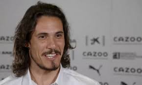 Edinson Cavani joins Valencia to be filled with the 'passion' of football