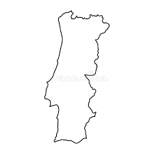 Map_portugal.png ‎ (384 × 275 pixels, file size: Portugal Map Of Black Contour Curves Vector Illustration Stock Vector Illustration Of Concept Digital 101301389